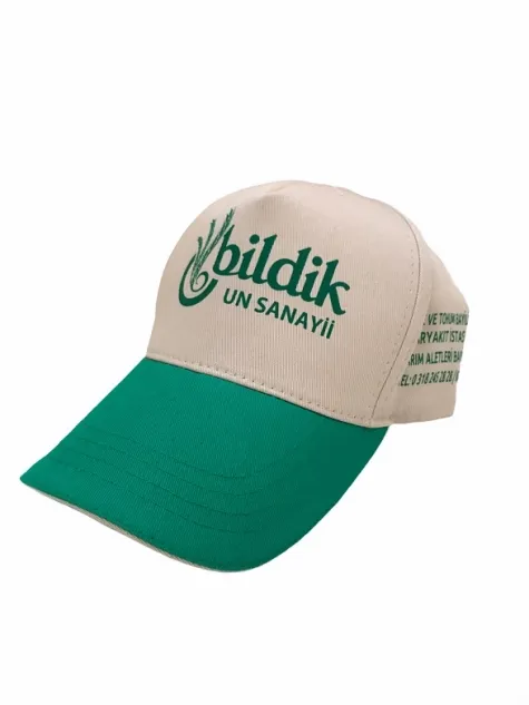 Pamuklu kumaş gabardin şapka