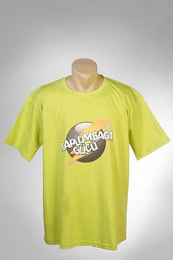 Likralı penye baskılı tişört