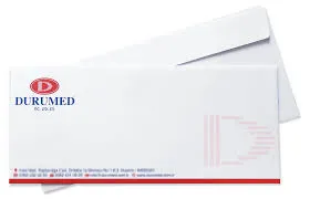 Baskılı zarf çeşitleri